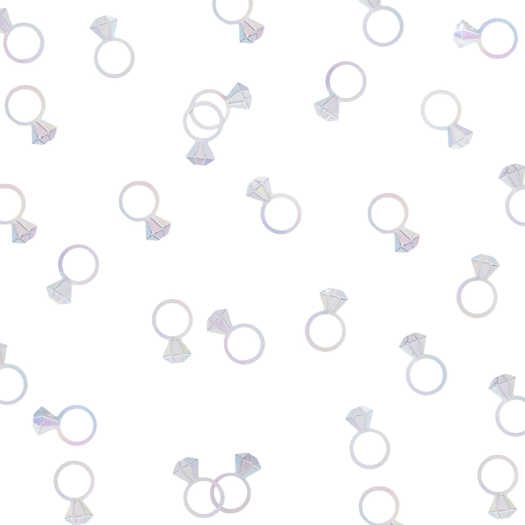 Hen Party Diamond Ring Confetti | Hen Party Supplies UK Party Decorations Hen Party Diamond Ring Confetti