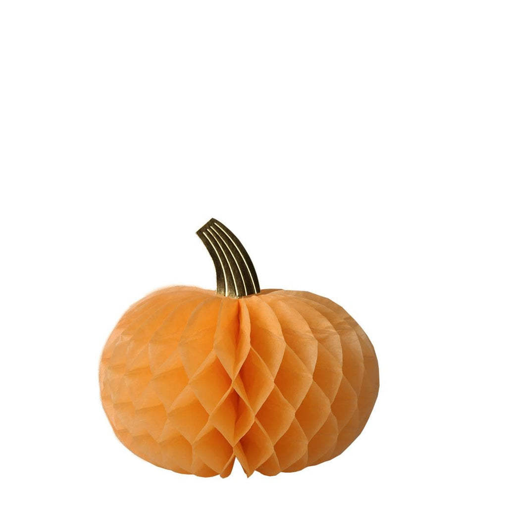 Honeycomb Pumpkin Party Decorations x 10 | Meri Meri Halloween Decorations Party Decorations Honeycomb Pumpkin Party Decorations x 10