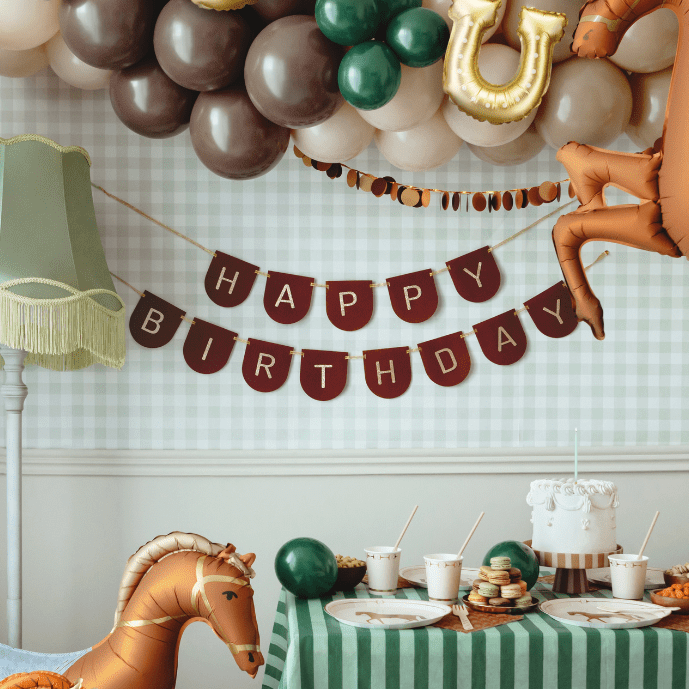 Horse Party Stirrups Napkins x 12 - Horse Birthday Party Supplies Paper Napkins Horse Party Stirrups Napkins x 12