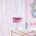 Iridescent Party Curtain - 2.5m/8ft -  Party Decorations Hanging Decoration Iridescent Party Curtain - 2.5m/8ft