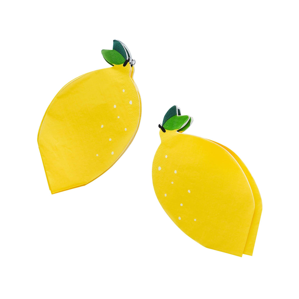 Paper Napkins Lemon Paper Napkins - 16 Pack