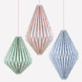 Liberty Origami Lantern Decorations x 3 | Meri Meri | Little Big Party Party Decorations Meri Meri x Liberty Origami Lantern Decorations x 3