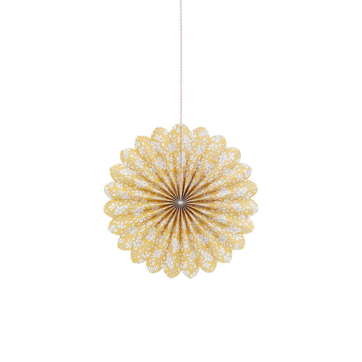 Liberty Print Paper Pinwheel Decorations x 6 Hanging Decoration Liberty Print Paper Pinwheel Decorations x 6