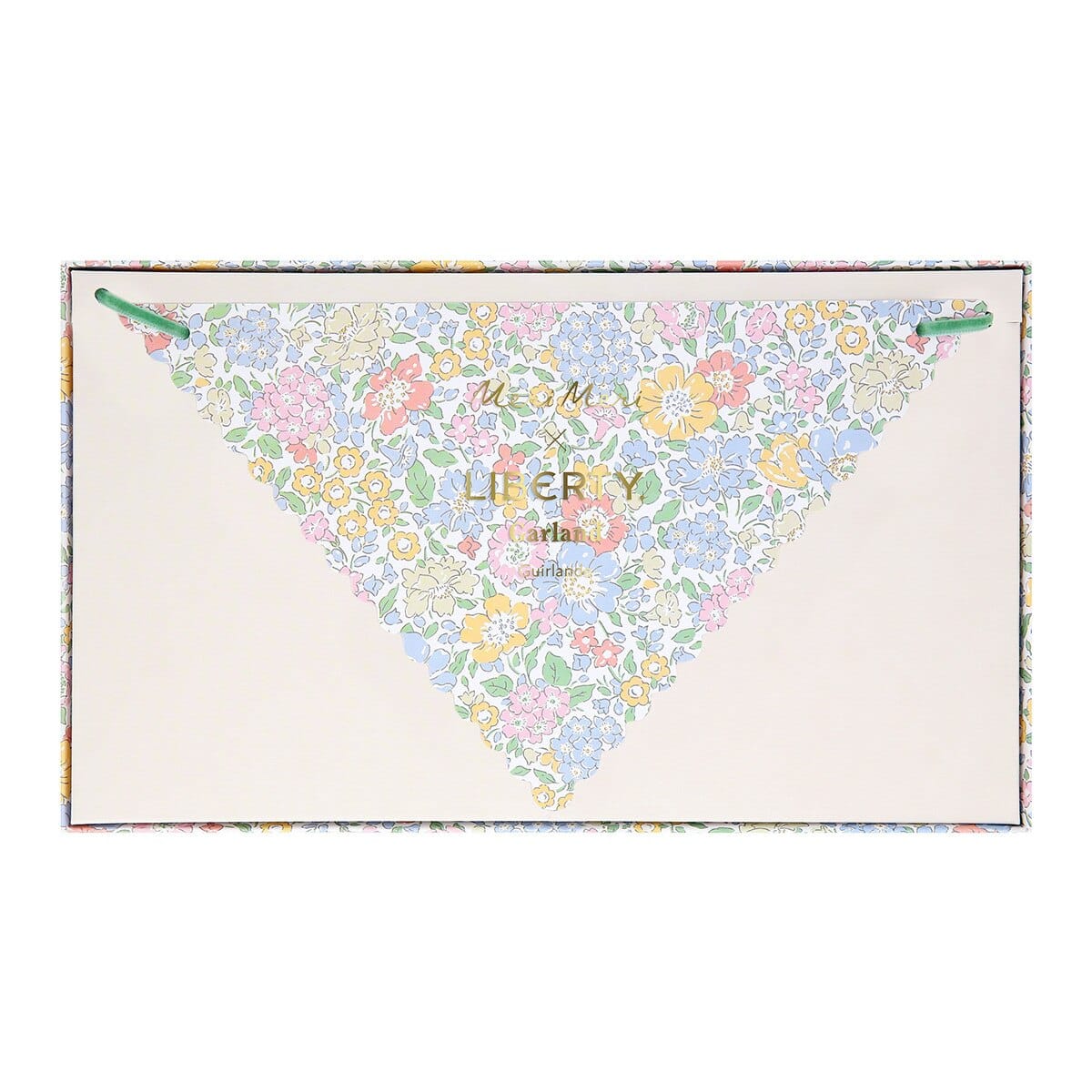 Liberty Print Scallop Edge Party Garland - Liberty London Decor Hanging Decoration Liberty Print Scallop Edge Party Garland