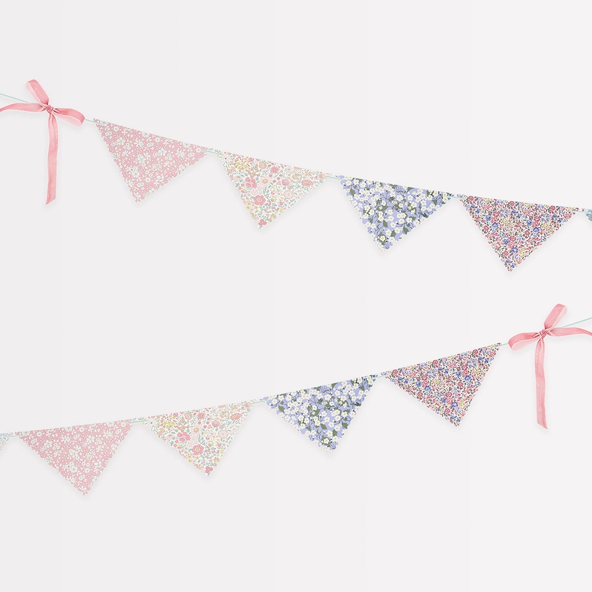 Liberty Print Scallop Edge Party Garland - Liberty London Decor Hanging Decoration Liberty Print Scallop Edge Party Garland