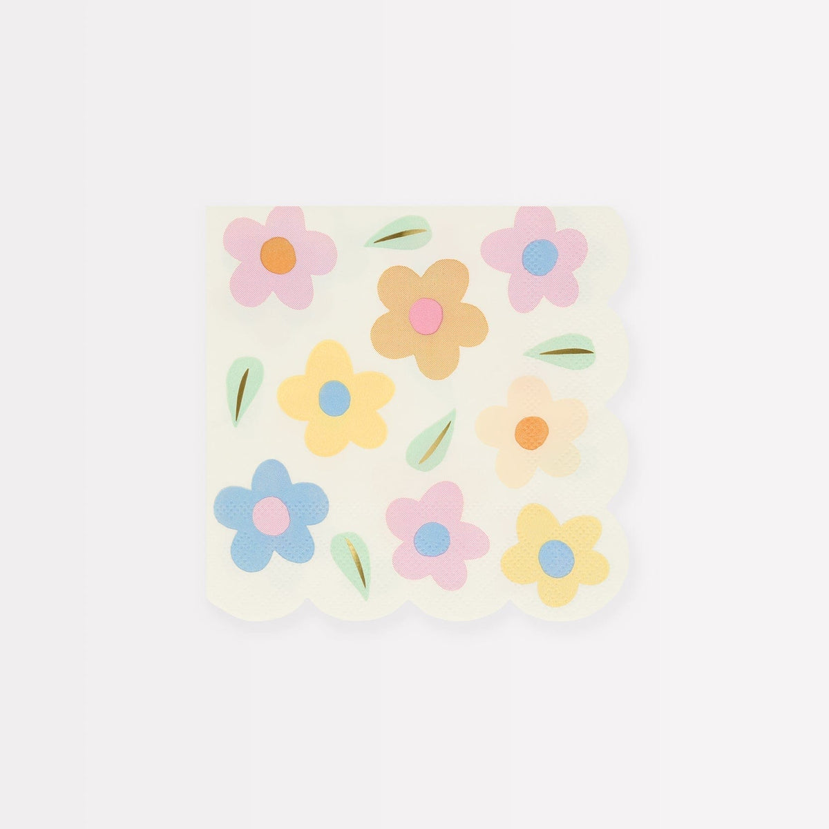 Meri Meri Party - Happy Flowers Small Napkins x 16 party napkins Happy Flowers Small Napkins x 16