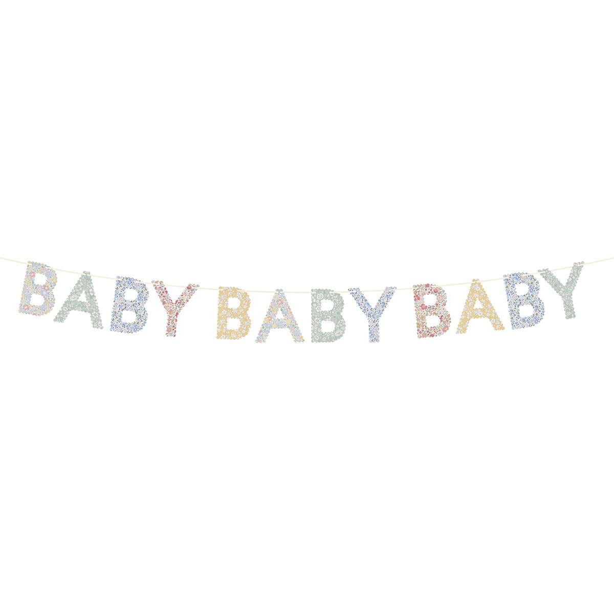 Meri Meri x Liberty Baby Shower Garland Bunting Meri Meri x Liberty Baby Shower Garland