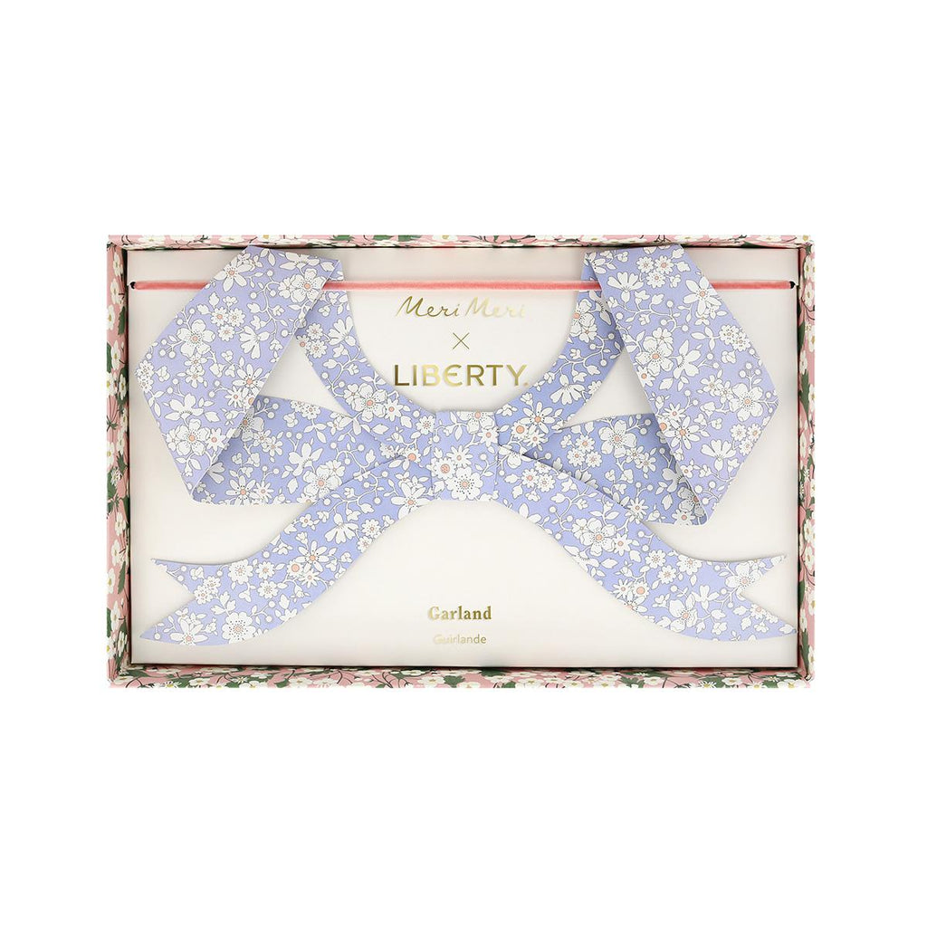 Meri Meri x Liberty Bow Party Garland Bunting Meri Meri x Liberty Bow Party Garland