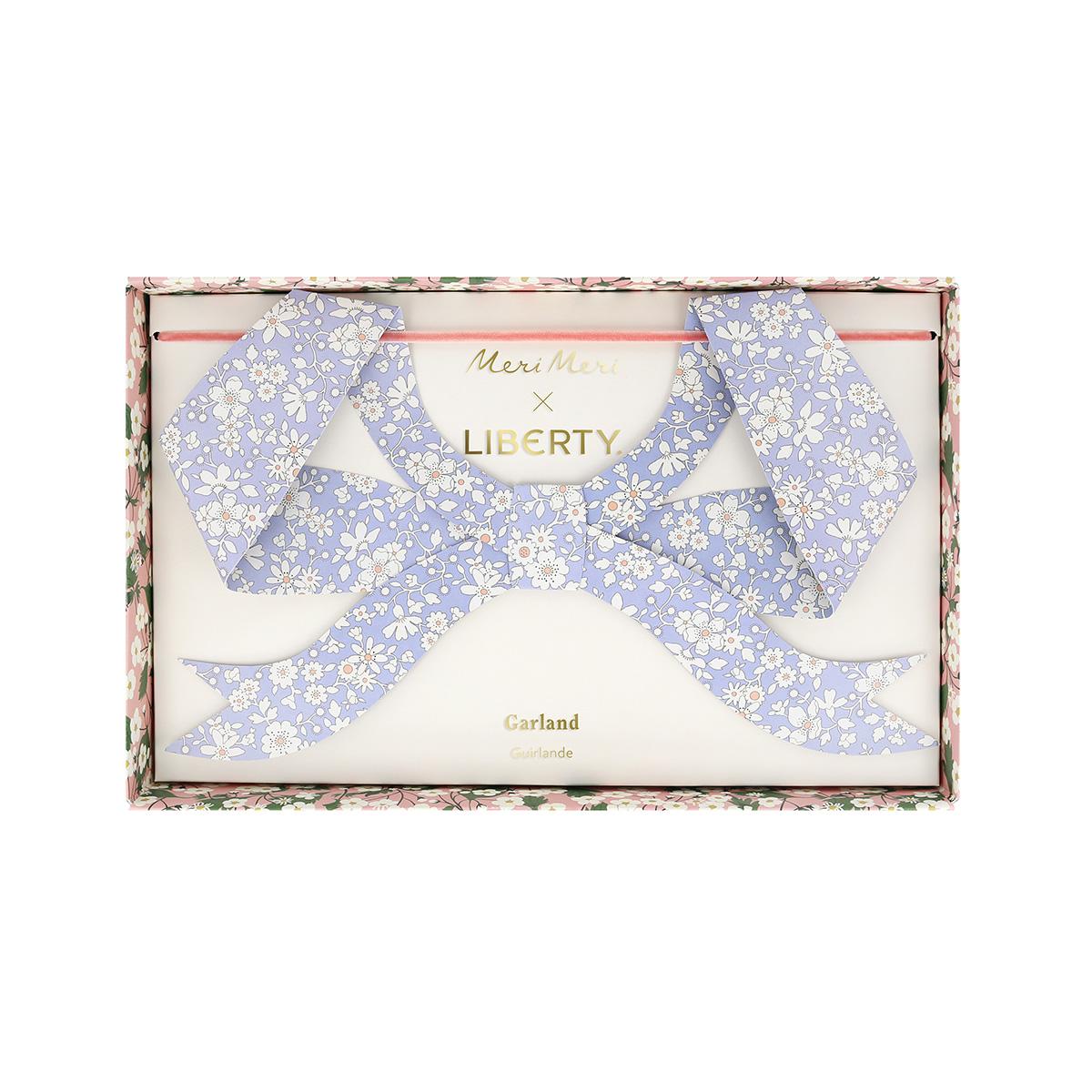 Meri Meri x Liberty Bow Party Garland Bunting Meri Meri x Liberty Bow Party Garland