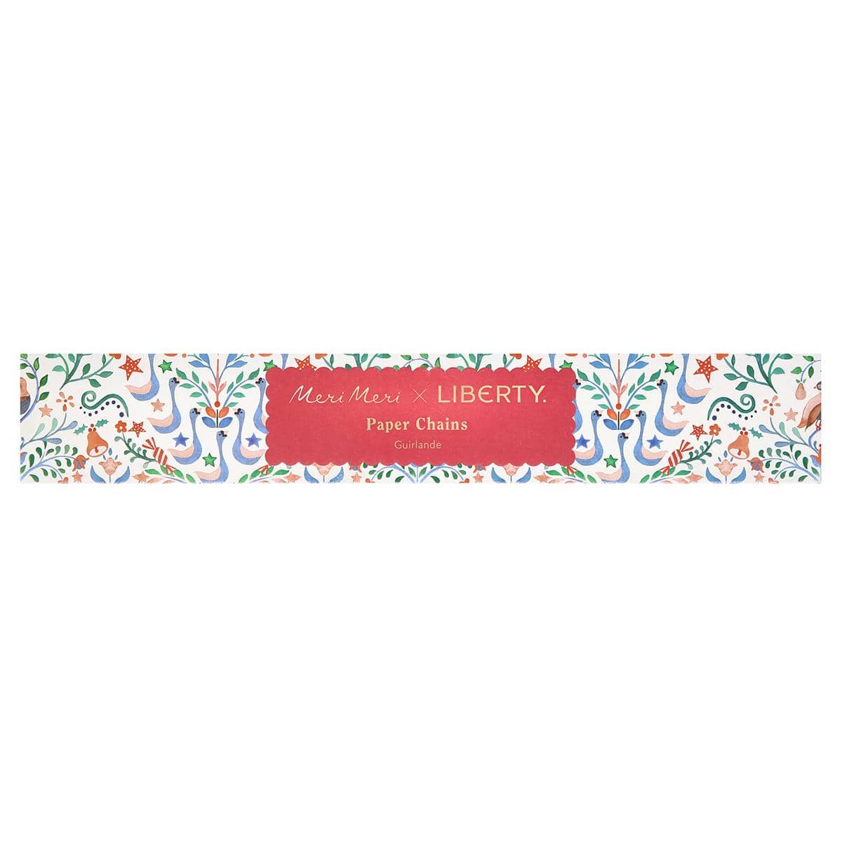 Meri Meri x Liberty Christmas Paper Chains Set Bunting Meri Meri x Liberty Christmas Paper Chains Set