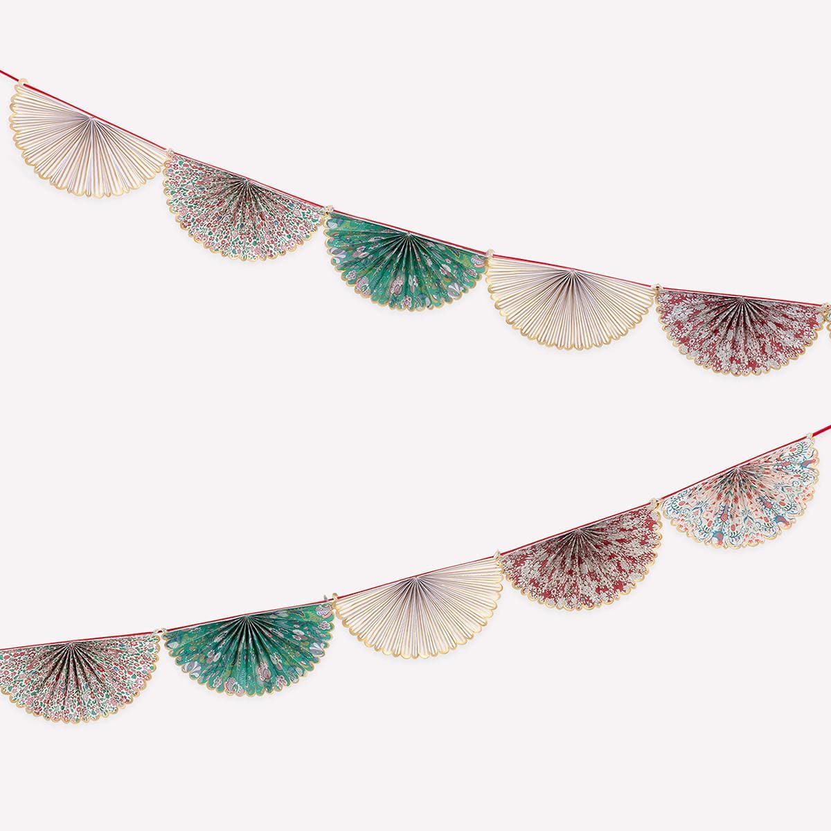 Meri Meri x Liberty Fan Party Garland Bunting Meri Meri x Liberty Fan Party Garland
