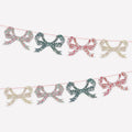Meri Meri x Liberty Festive Bow Party Garland Bunting Meri Meri x Liberty Festive Bow Party Garland