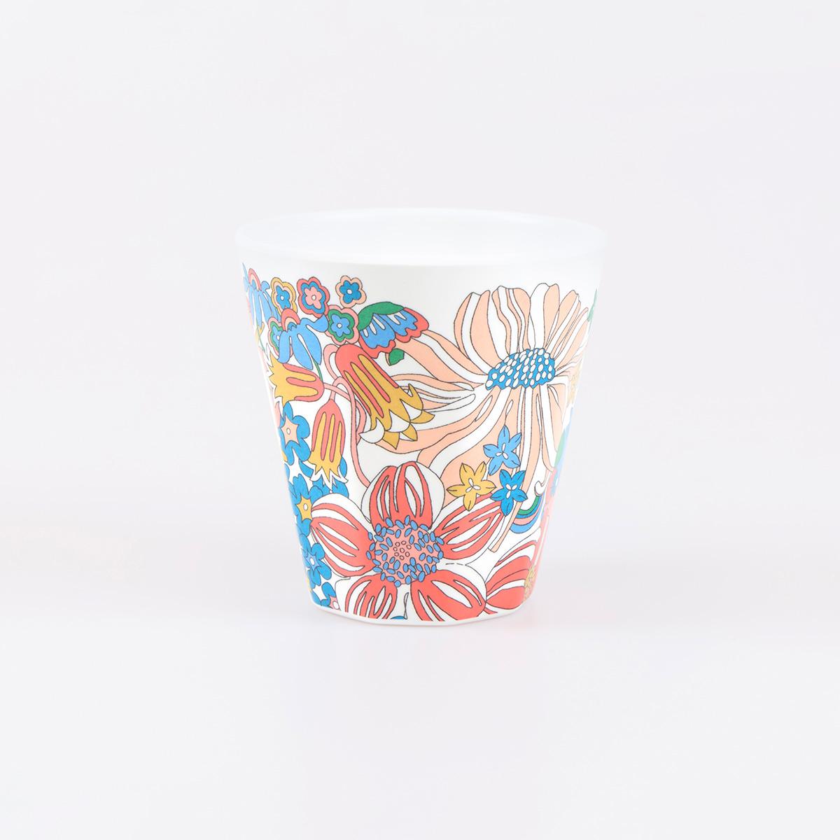 Meri Meri x Liberty Garden Party Reusable Cups x 6 Party Cups Meri Meri x Liberty Garden Party Reusable Cups x 6