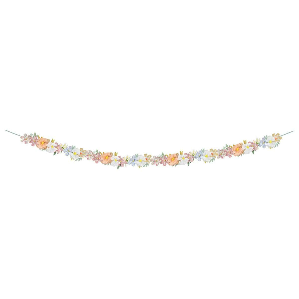 Meri Meri x Liberty Paper Flower Party Garland Bunting Meri Meri x Liberty Paper Flower Party Garland