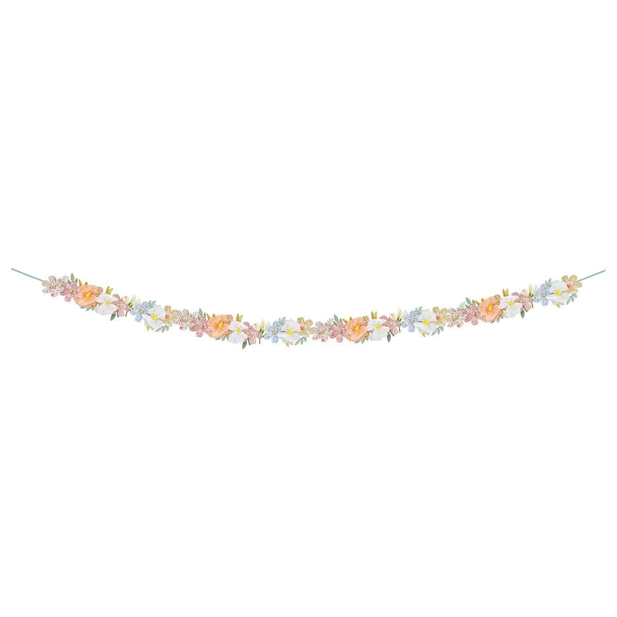Meri Meri x Liberty Paper Flower Party Garland Bunting Meri Meri x Liberty Paper Flower Party Garland