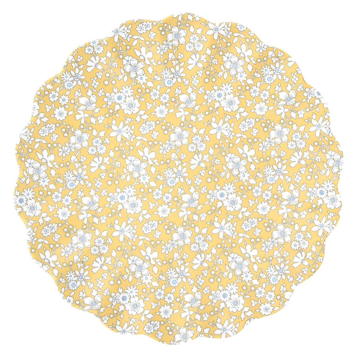 Meri Meri x Liberty Reusable Large Party Plates x 4 party plates Meri Meri x Liberty Reusable Large Party Plates x 4