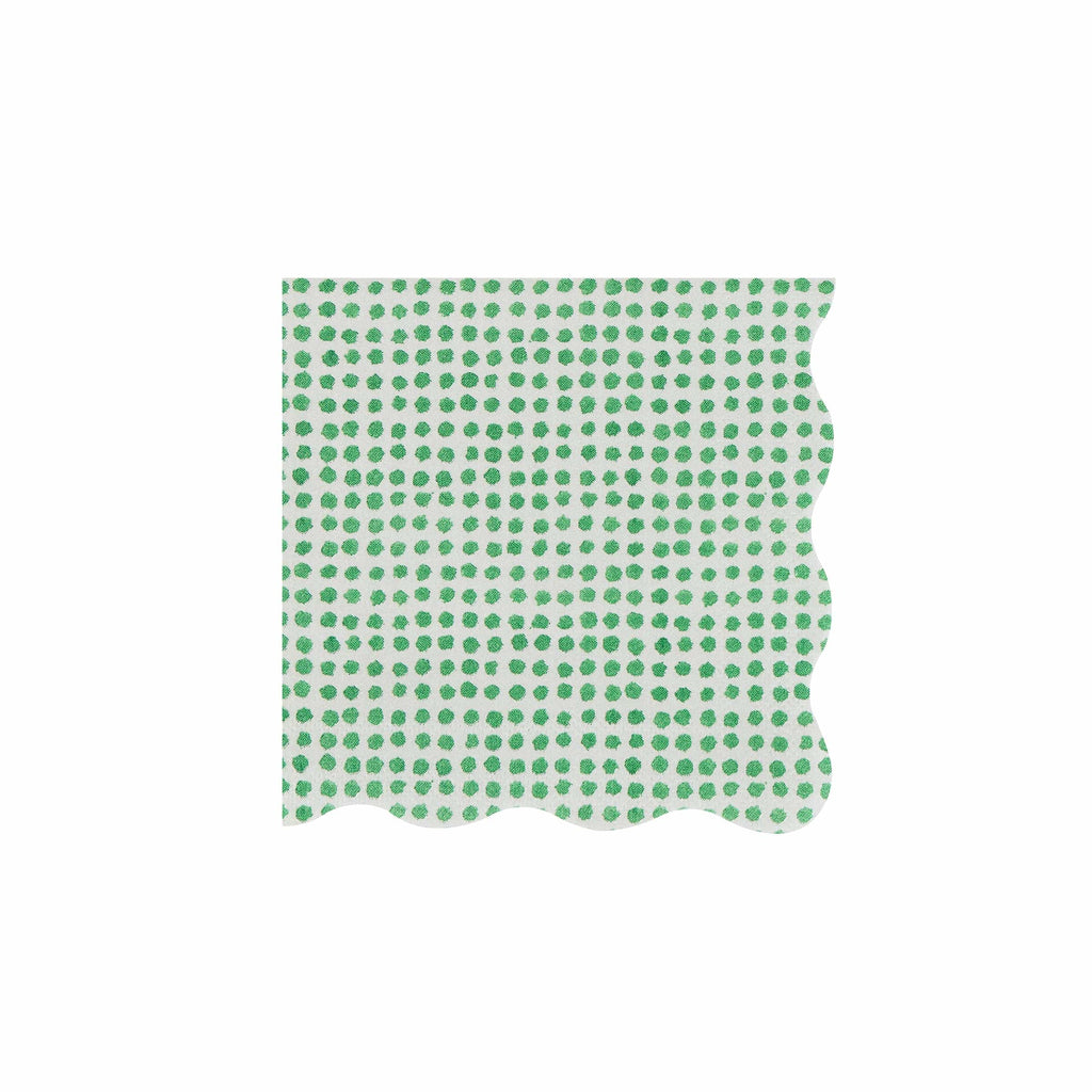 Meri Meri x Molly Mahon Red & Green Christmas Cocktail Napkins x 16 | Meri Meri Christmas party napkins Meri Meri x Molly Mahon Red & Green Christmas Cocktail Napkins x 16