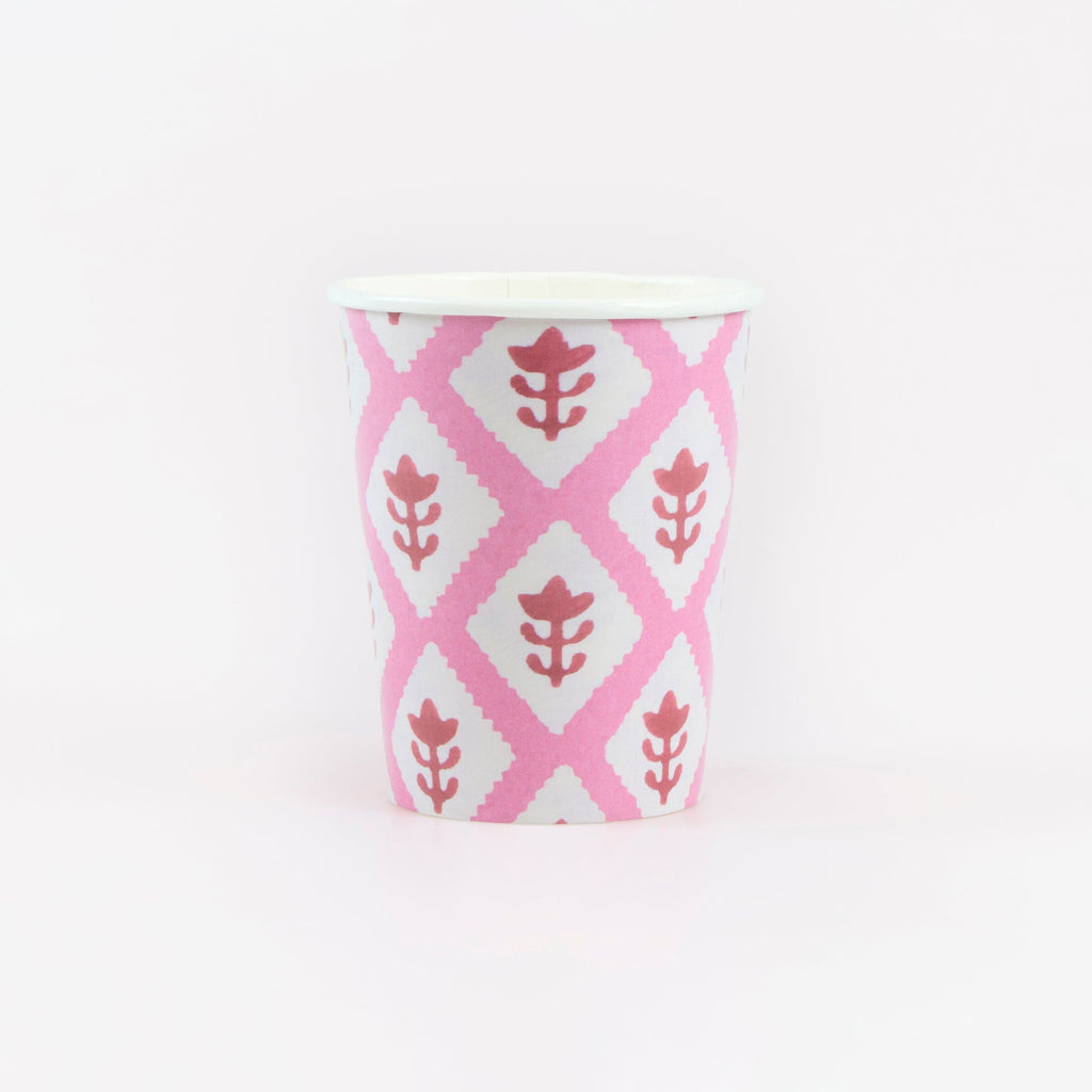 Meri Meri x Molly Mahon Red & Green Christmas Party Cups x 8 | Meri Meri Christmas party cups Meri Meri x Molly Mahon Red & Green Christmas Party Cups x 8