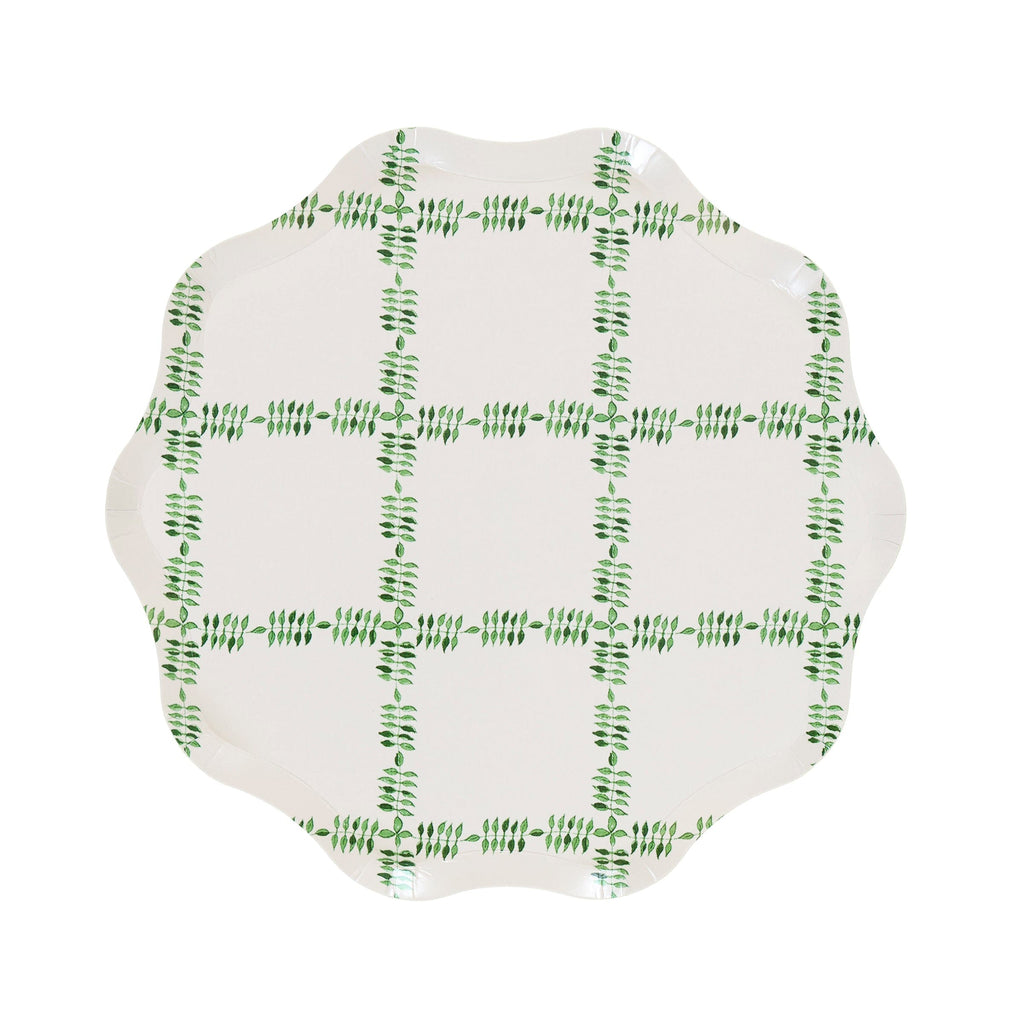 Meri Meri x Molly Mahon Red & Green Small Christmas Party Plates x 8 | Meri Meri Christmas party plates Meri Meri x Molly Mahon Red & Green Small Christmas Party Plates x 8