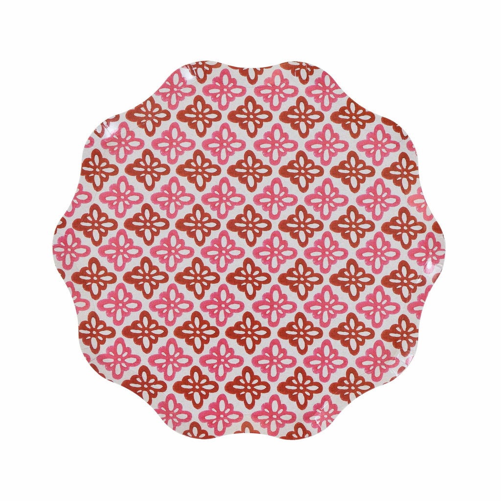 Meri Meri x Molly Mahon Red & Green Small Christmas Party Plates x 8 | Meri Meri Christmas party plates Meri Meri x Molly Mahon Red & Green Small Christmas Party Plates x 8