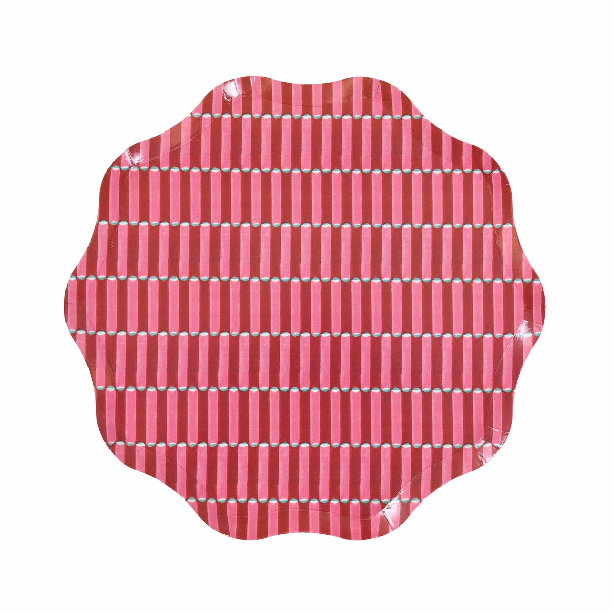Meri Meri x Molly Mahon Red & Green Small Christmas Party Plates x 8 | Meri Meri Christmas party plates Meri Meri x Molly Mahon Red & Green Small Christmas Party Plates x 8
