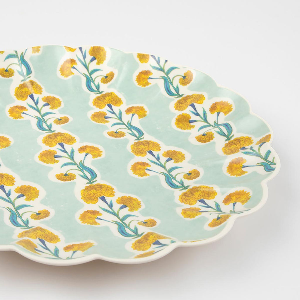 Meri Meri x Molly Mahon Reusable Large Plates x 6 | Party Tableware UK Tableware Meri Meri x Molly Mahon Patterned Reusable Large Plates x 6
