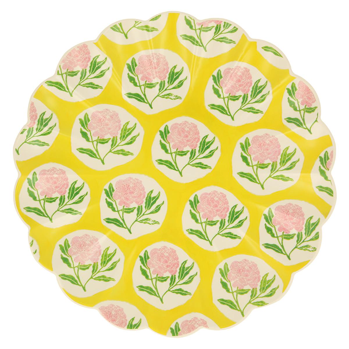Meri Meri x Molly Mahon Reusable Large Plates x 6 | Party Tableware UK Tableware Meri Meri x Molly Mahon Patterned Reusable Large Plates x 6