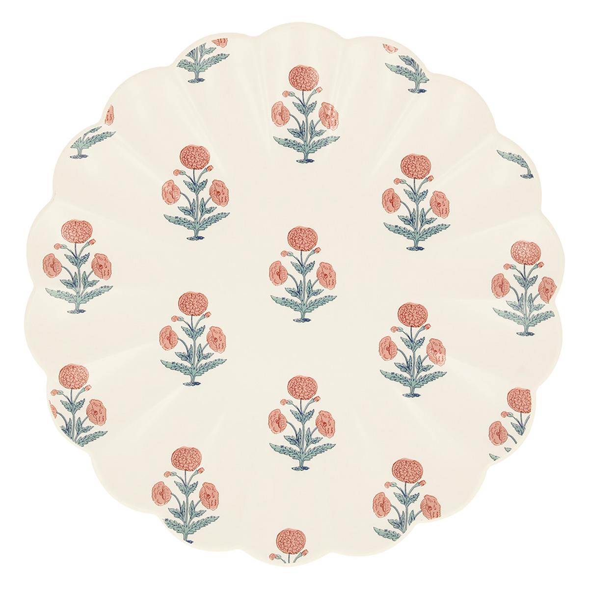 Meri Meri x Molly Mahon Reusable Large Plates x 6 | Party Tableware UK Tableware Meri Meri x Molly Mahon Patterned Reusable Large Plates x 6