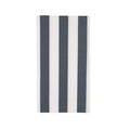 Midnight Blue Cabana Stripe Party Napkins x 20 - Bonjour Fête Party Paper Napkins Midnight Blue Cabana Stripe Party Napkins x 20