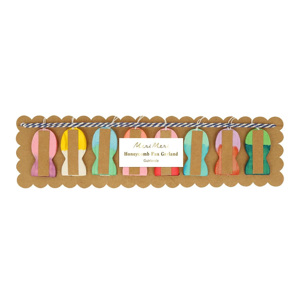 Mini Fan Party Garland | Meri Meri Bunting Mini Fan Party Garland