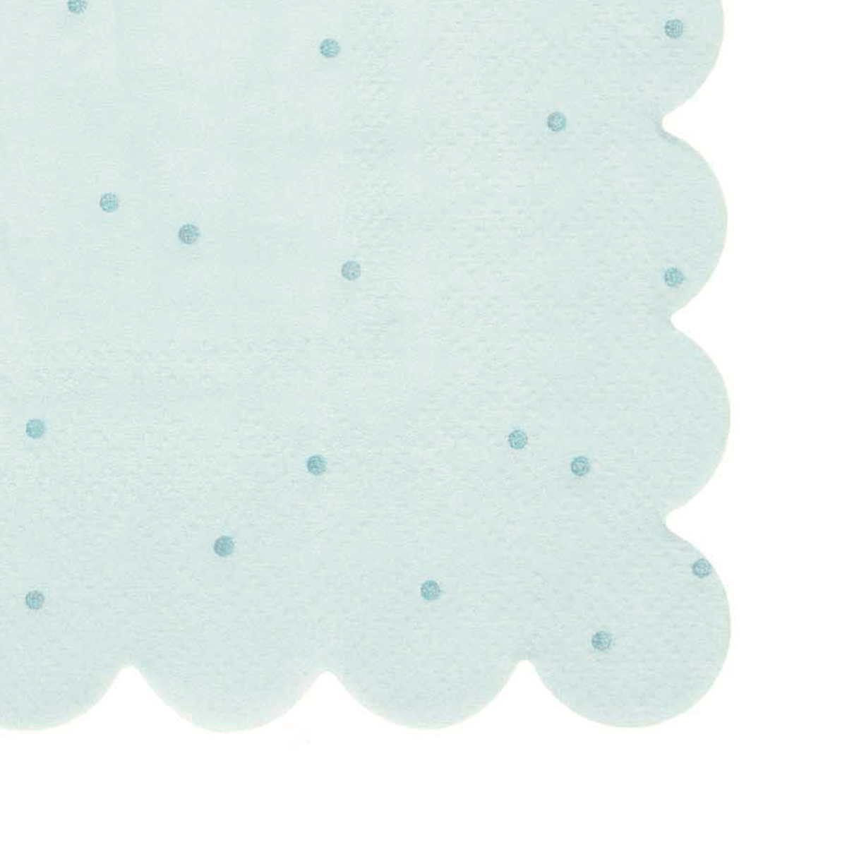 Mint Green Dots Party Napkins x 20 Paper Napkins Mint Green Dots Party Napkins x 20