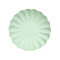 Mint Sorbet Compostable Small Party Plates x 8 | Meri Meri party plates Mint Sorbet Compostable Small Party Plates x 8
