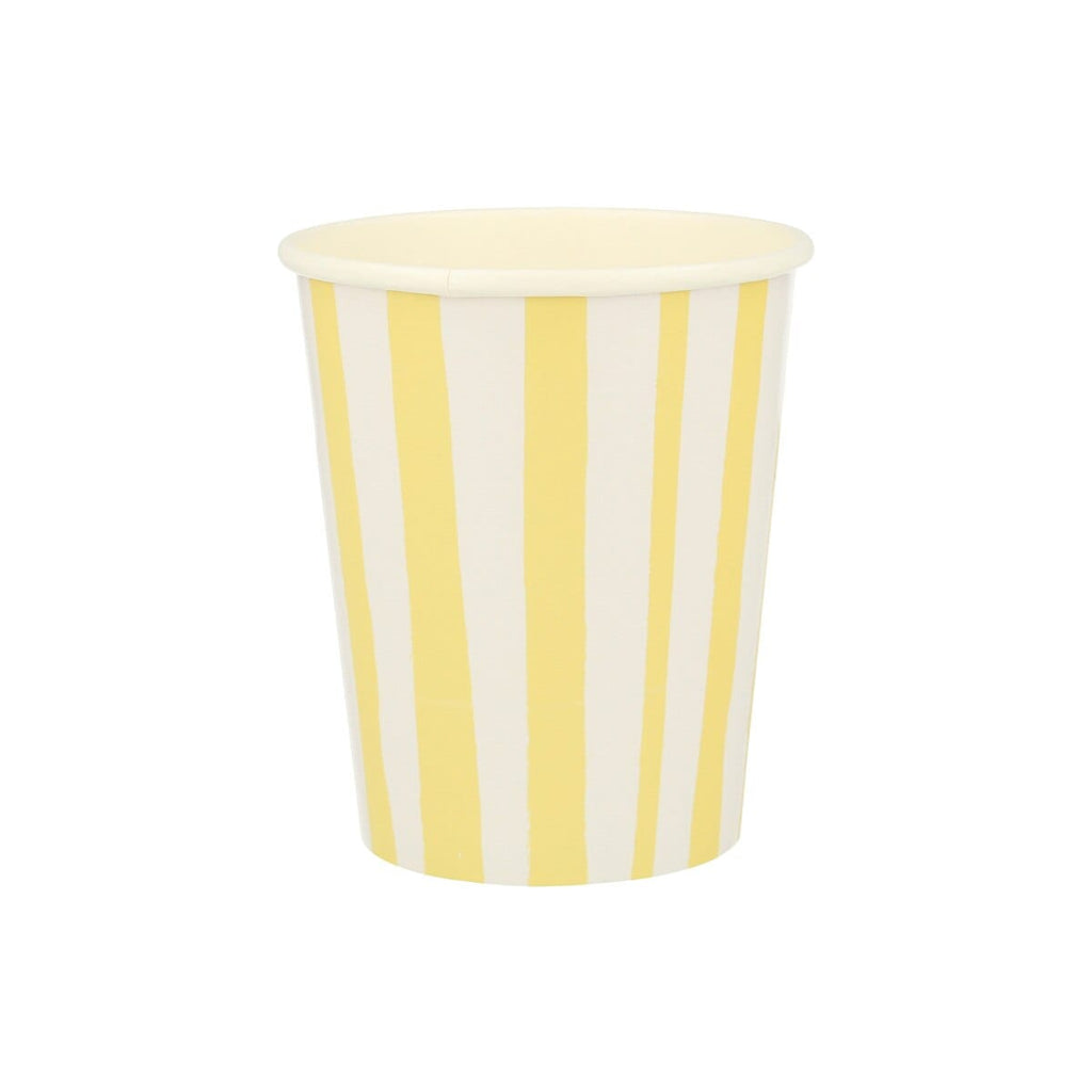 Mixed Stripe Party Cups x 8 | Meri Meri party cups Mixed Stripe Party Cups x 8