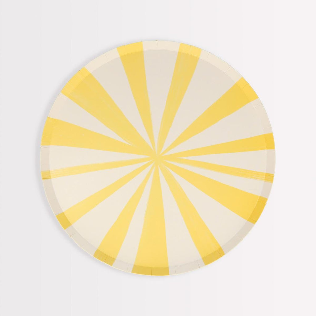 Mixed Stripe Side Party Plates x 8 | Meri Meri party plates Mixed Stripe Side Party Plates x 8