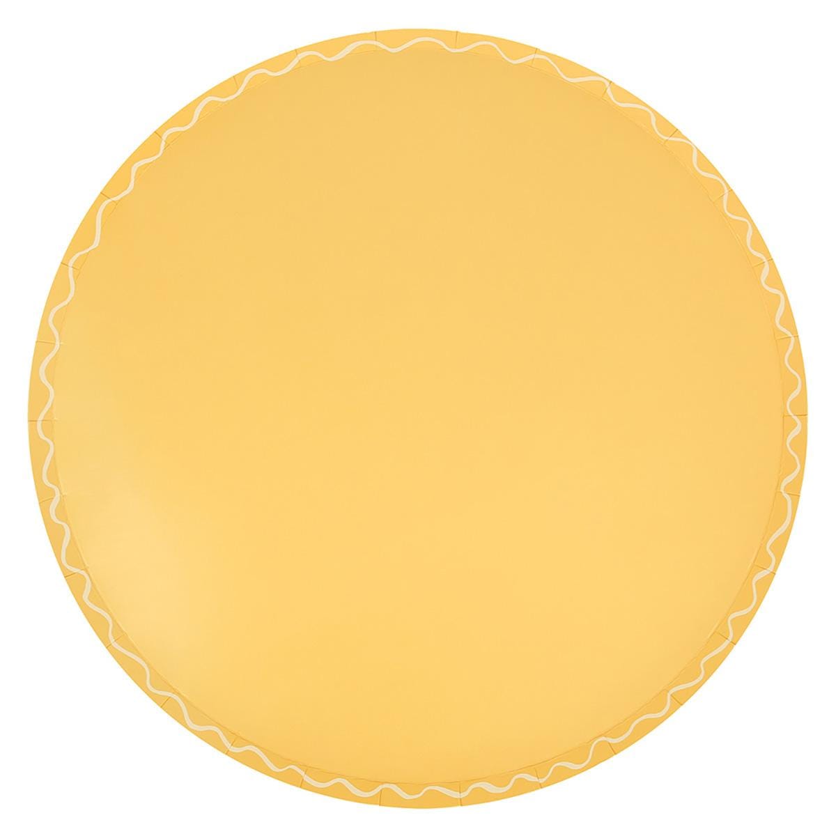 Mixed Wavy Line Dinner Party Plates x 8 | Meri Meri party plates Mixed Wavy Line Dinner Party Plates x 8