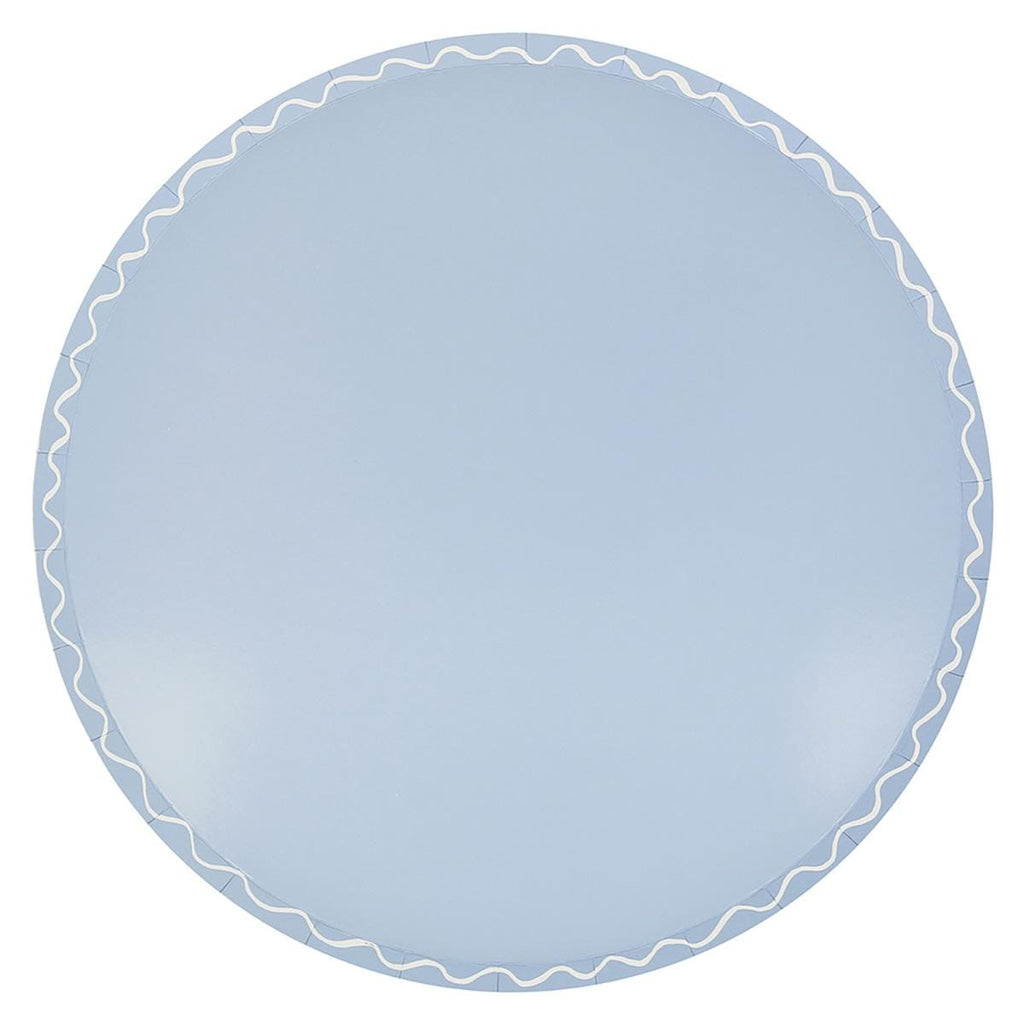 Mixed Wavy Line Dinner Party Plates x 8 | Meri Meri party plates Mixed Wavy Line Dinner Party Plates x 8