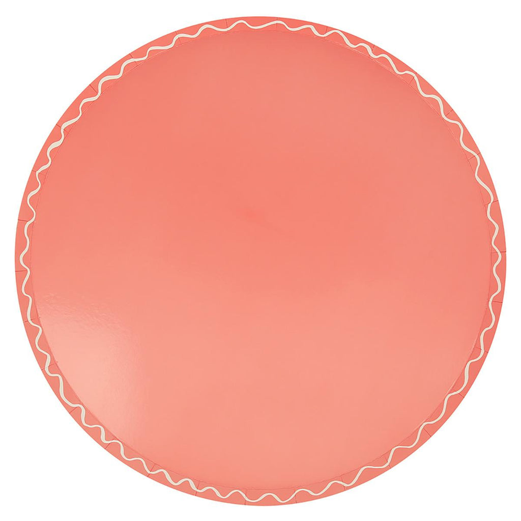 Mixed Wavy Line Dinner Party Plates x 8 | Meri Meri party plates Mixed Wavy Line Dinner Party Plates x 8
