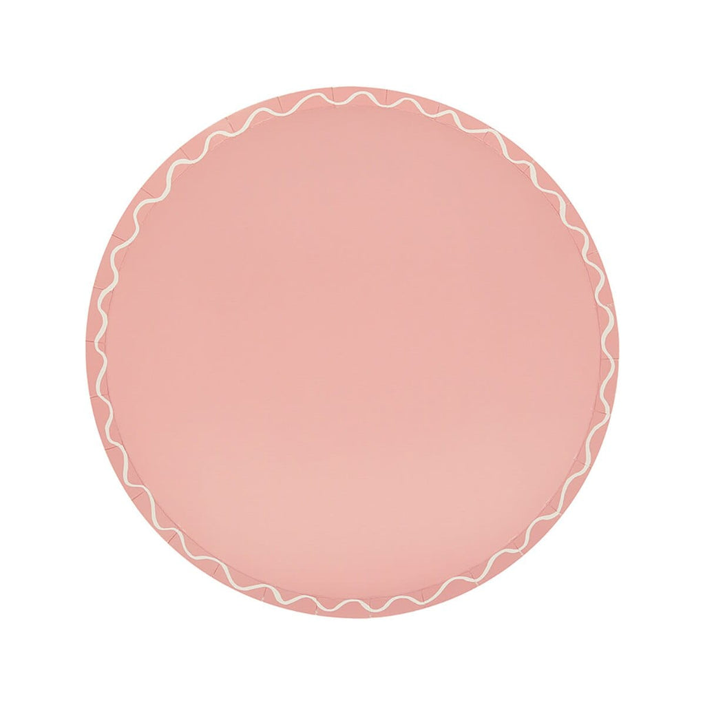Mixed Wavy Line Side Party Plates x 8 | Meri Meri party plates Mixed Wavy Line Side Party Plates x 8
