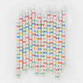 Multi Stripe Party Candles x 16 | Meri Meri Birthday Candles Multi Stripe Party Candles x 16