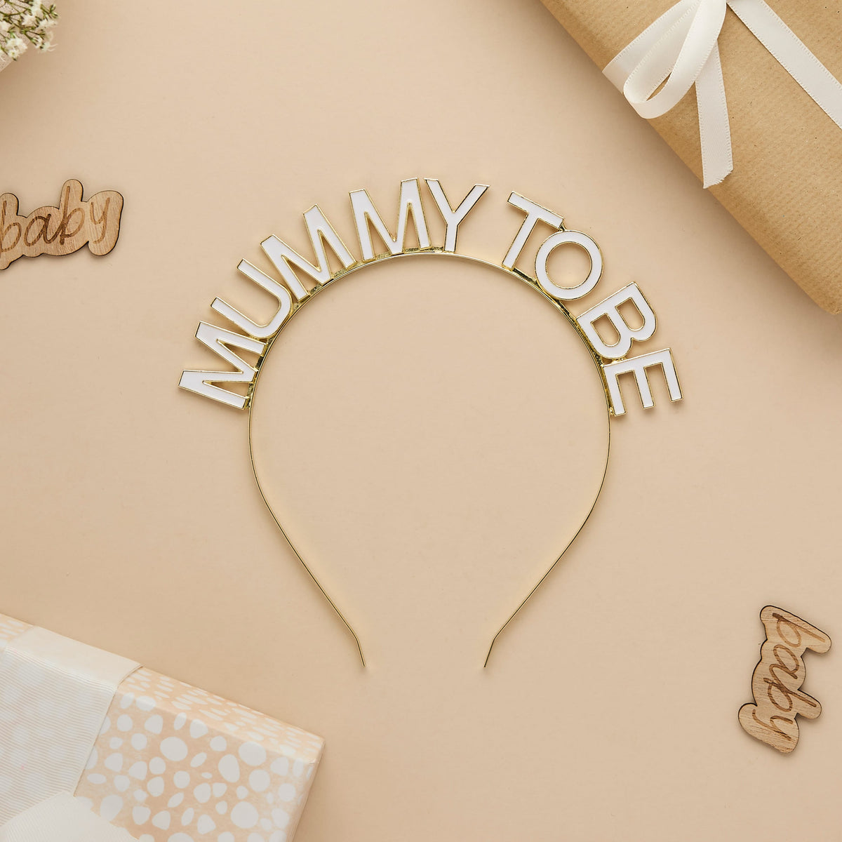 Mummy To Be Metal Headband | Baby Shower Supplies UK Party Accessories Mummy To Be Metal Headband