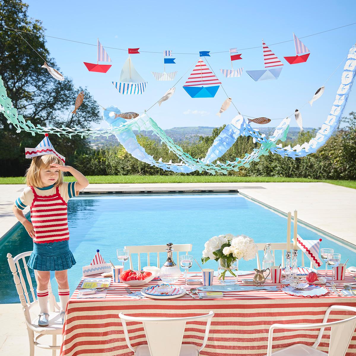 Nautical Boat Garland Set | Party Decorations UK Party Decorations Nautical Boat Garland Set