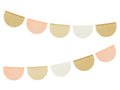Neutral Tissue Paper Party Garland backdrop Neutral Tissue Paper Party Garland