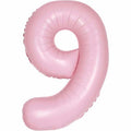 Number 9 Foil Balloon - Lovely Pink 34 Inch for Birthdays Foil Balloon Number 9 Foil Balloon - Lovely Pink 34 inch