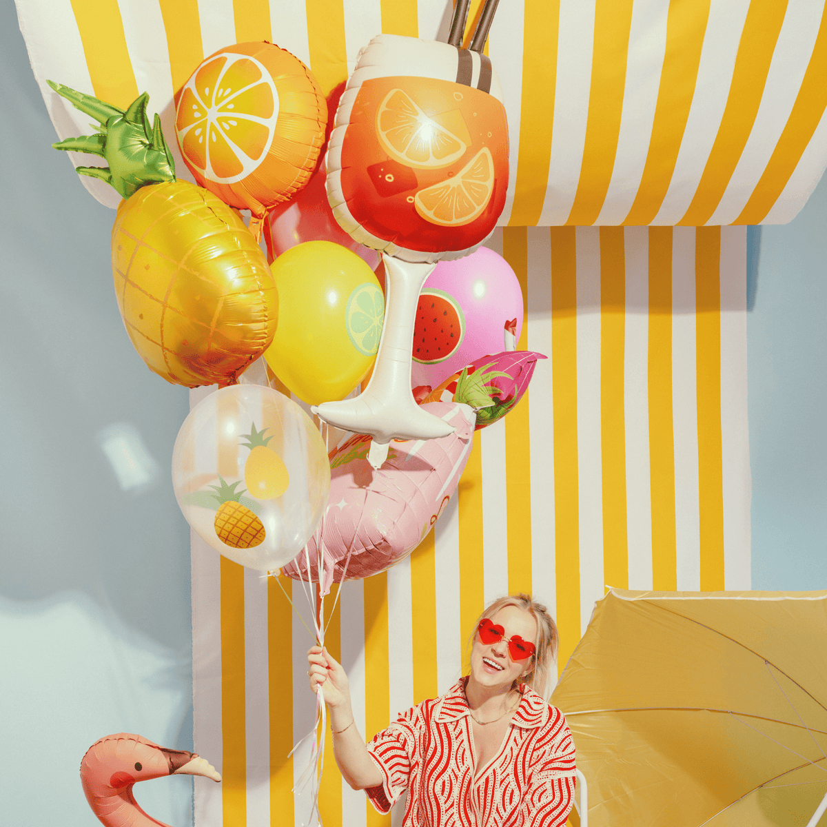 Orange Slice Foil Balloon Foil Balloon Orange Slice Foil Balloon