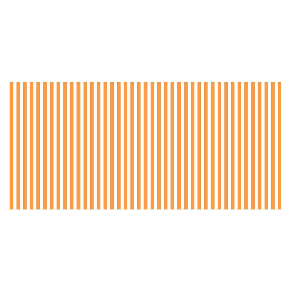 Orange Striped Paper Party Tablecloth | Meri Meri Halloween Table Tableware Orange Striped Paper Party Tablecloth