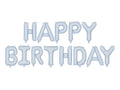 Pastel Blue Happy Birthday Balloon Kit Balloons Pastel Blue Happy Birthday Balloon Kit