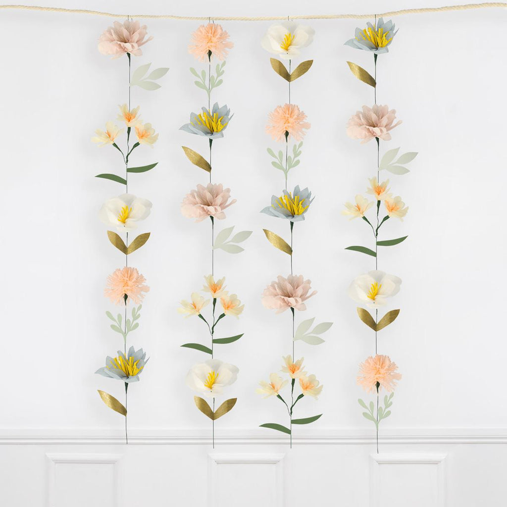 Pastel Flower Wall | Meri Meri | Little Big Party Party Decorations Pastel Flower Wall