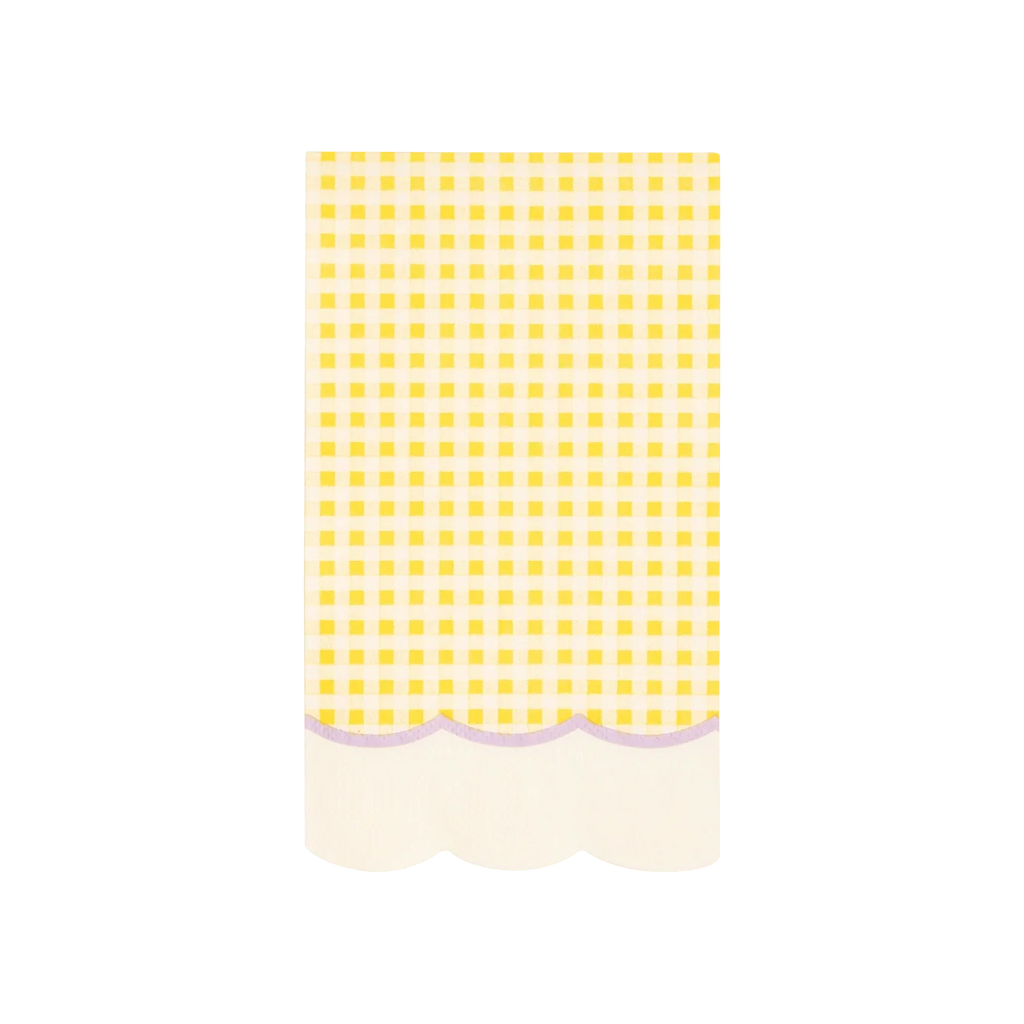 Pastel Gingham Party Napkins x 24 - Pastel Party Supplies Paper Napkins Pastel Gingham Party Napkins x 24