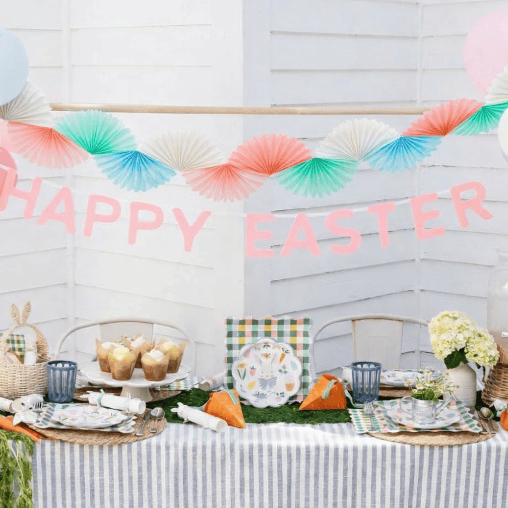 Pastel Paper Garland Fans streamers Pastel Paper Garland Fans
