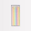 Pastel Patterned Party Candles x 16 | Meri Meri Birthday Candles Pastel Patterned Party Candles x 16